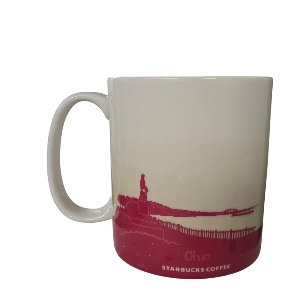 STARBUCKS OHIO Collector Series 2011 - 16 Fl oz Coffee Mug Cup
